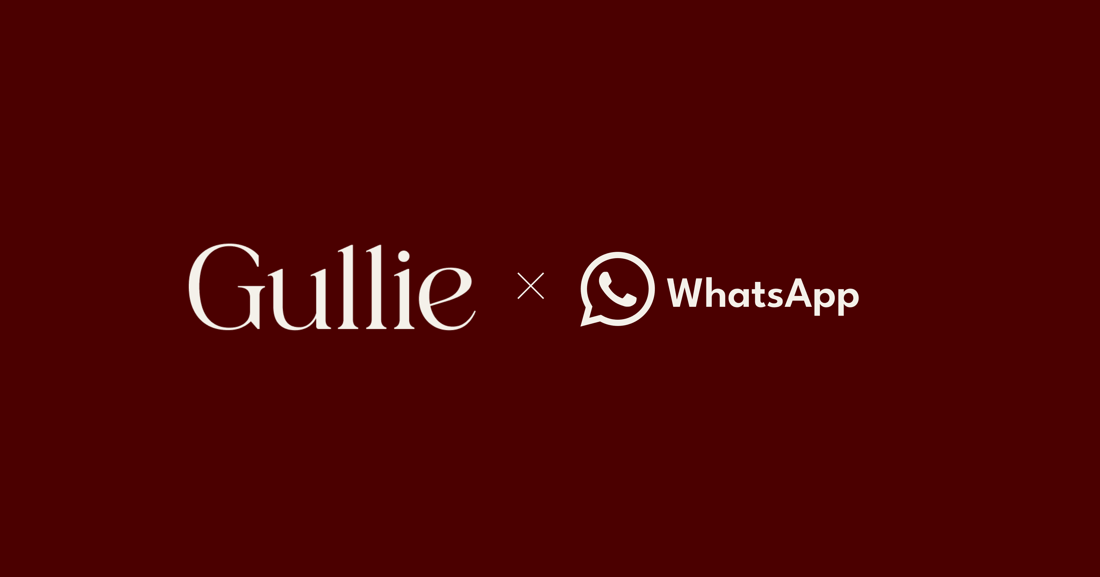 Gullie is now on WhatsApp
